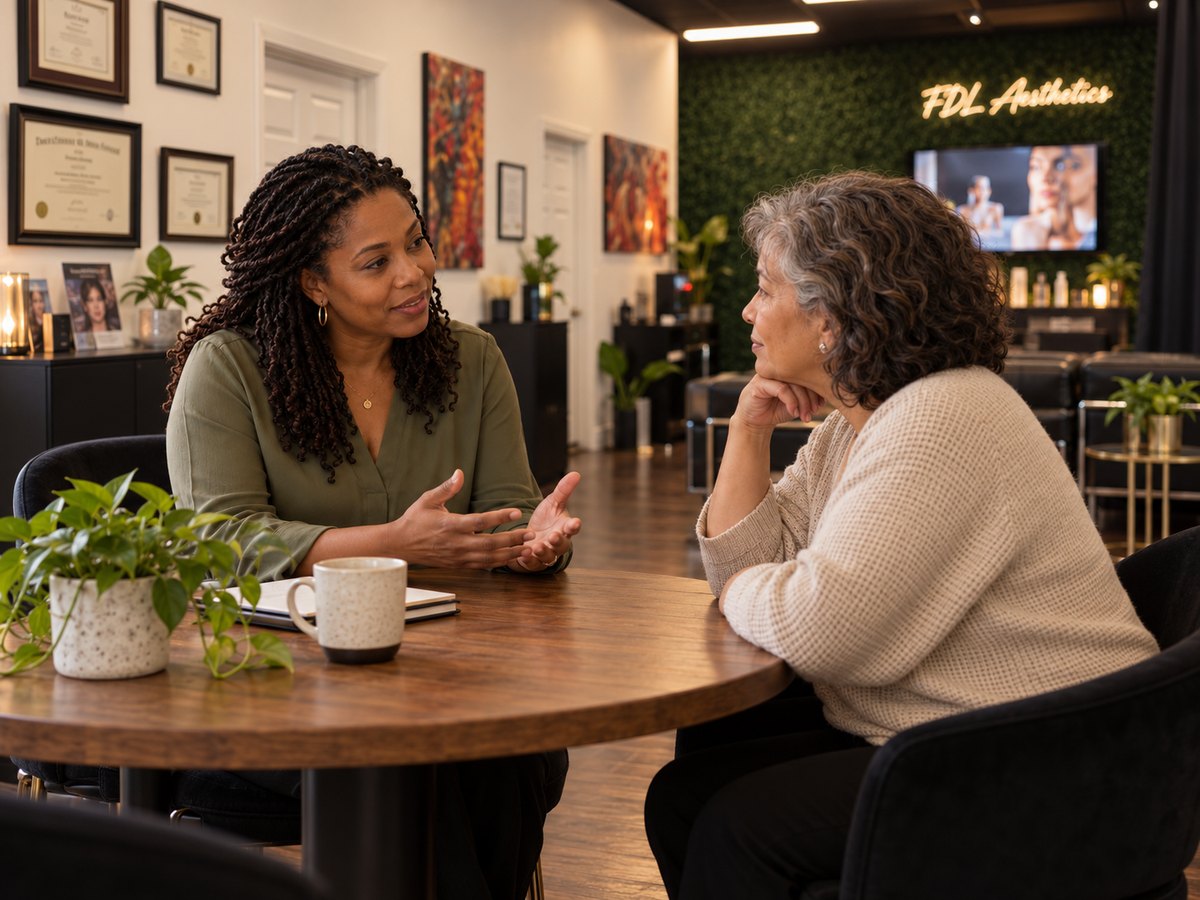 An unhurried conversation between physician and patient